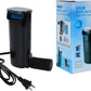 PULACO Aquarium Internal Filter 3 to 20 Gallons, for Turtle Tanks, Reptiles, Amphibians, Frog, Cichlids, Newt or Fish Tank