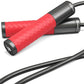 Weighted Jump Rope for Men, Women (1.5LB) - Alloy Steel Handles, Speed Skipping Rope, Gym,Indoor/Outdoor - Fitness, Workout, Boxing - Solid PVC & Cotton Rope