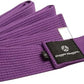 Hugger Mugger Cinch Cotton Yoga Strap - Super Strong Cotton, Quiet Cinch-Style Buckle, Long Length Great for Taller People