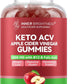 Apple Cider Vinegar Gummies, ACV Gummies, Detox Cleanse for Weight Loss, Weight Loss for Women - Gut Health & Digestive Comfort - Vegan, Gluten-Free, Non-GMO - Apple Flavor, 60 Count