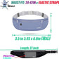 USHAKE Slim Running Belt, Workout Fanny Pack for Men Women,Exercise Waist Pack for Apple iPhone Holder, Runner Belt for Running Walking Cycling Camping Gym Dark Blue