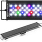 Led Aquarium Light for 24 Inch to 30 Inch Fish Tank, 24/7 Cycle and DIY Mode, Full Spectrum, 7 Colors, Auto On/Off, Adjustable Timer/Brightness, 22W Fish Tank Lights with Extendable Bracket