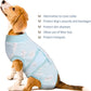 Kuoser Recovery Suit for Dogs Cats After Surgery, Professional Pet Recovery Shirt Dog Abdominal Wounds Bandages, Substitute E-Collar & Cone,Prevent Licking Dog Onesies Pet Surgery Recovery Suit
