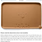 Hoki Found Silicone Pet Food Mats Tray - High-Lips Pet Dog Cat Bowl Mats - Dog Pet Cat Feeding Mat - Waterproof Dog Cat Food Mats -Pet Water Mats for Floors - Butterscotch