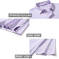 Men's Golf Polo Shirts Short Sleeve Striped Performance Moisture Wicking Dry Fit Golf Shirts for Men