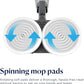 Bissell® SpinWave Hard Floor Expert Corded Spin Mop Cleaner with Washable mop Pads for Sealed Hard Floors, 20393