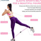 HPYGN Resistance Bands, Figure 8 Exercise Bands for Women Men, 8 Shaped Resistance Bands for Arms, Chest Expander, Yoga Gym Fitness Pulling Rope 8 Word Elastic for Exercise Muscle Training Tubing