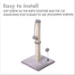 MECOOL Cat Scratching Post Premium Basics Kitten Scratcher Sisal Scratch Posts with Hanging Ball 22" for Kittens or Smaller Cats (22 inches for Kitten, Gray)