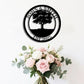 Tree of Life Metal Name Sign | Custom Metal Signs | Personalized Wall Art | Wedding Gift Indoor Decor Gift for Women, Men, Wife, Parents, Couple