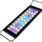 WATER REBIRTH LED Aquarium Light, Full Spectrum Fish Tank Led Light with Aluminum Alloy Shell Extendable Brackets (12-18 in)