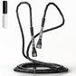 Sportbit Elite Beaded Jump Rope - Adjustable Speed Rope for Fitness, CrossFit, Boxing - Tangle-Free, Lightweight