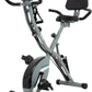 BARWING Stationary Exercise Bike for Home Workout, 5 IN 1 Foldable Indoor Cycling Bike for Seniors, 350LB Capacity, 16-Level Magnetic Resistance, Seat Backrest Adjustments