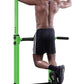 SogesHome Power Tower Pull Up Bar and Dip Station Adjustable Height Dip Stand Multi-Functional Strength Training Fitness Workout Station