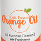 Premium Cold Pressed Orange Oil Concentrate- 16 oz (with D-Limonene), Concentrated Cold Pressed Orange Oil Cleaner - All-Purpose Citrus Cleaner and Degreaser Blend