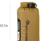 Sea to Summit Big River Dry Bag, Heavy-Duty Dry Storage, 5 Liter, Gold Brown
