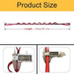 FOSER 2pcs Daisy Chains, Yoga Hammock Extension Strap, Adjustable Nylon Strap Fitness Pilates and Exercise Extend Strap