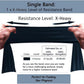 Professional 8 Yards Bulk Resistance Bands Rolls or 5,6,7 ft. Long Non-Latex Elastic Exercise Bands, Stretch Bands for PT, Yoga, Pilates, Rehab, at-Home or The Gym Workouts