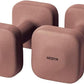 SafeGrip Dumbbells, Anti-Slip, Anti-Roll, Thick Handles, Free Weights, Square Dumbbells for Secure Workouts at Home, Weightlifting, and Personal Training