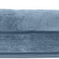 Furhaven Orthopedic Dog Bed for Large Dogs w/ Removable Bolsters & Washable Cover, For Dogs Up to 95 lbs - Faux Fur & Velvet Sofa - Harbor Blue, Jumbo/XL