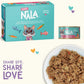 LOVE, NALA - Natural Adult Cat Wet Food - Pate Tuna, Carrot, & Salmon Recipe - Grain Free, Non-GMO, Digestive Fiber Blend, Minerals, Vitamins - 12 Pack 2.4 lbs.