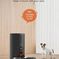 WOPET Automatic Cat Feeders 2 Cats-Timed Cat Feeder with Stainless Steel Bowl, Programmable 1-6 Meals Control, Dual Power Supply Auto Pet Feeder for Cats and Dogs