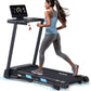 Treadmills for Home, 350 lbs Capacity, 10 MPH, 3.0HP Incline Treadmill with Bluetooth APP, 17 * 46" Belt, Running Threadmills Machine, LCD Display, 36 Programs