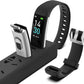 ENGERWALL Fitness Tracker with Step Counter/Calories/Stopwatch, Activity Tracker with Heart Rate Monitor, IP68, Health Tracker with Sleep Tracker, Smartwatch, Pedometer Watch for Women Men Kids