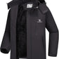 CAMEL CROWN Men's Winter Coat Waterproof Ski Jacket Fleece Lined Windproof Raincoat for Snow Outdoor Hiking Mountain