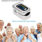 WRINERY Oxygen Saturation Monitor, Pulse Oximeter Fingertip, Oxygen Monitor, O2 Saturation Monitor, OLED Portable Oximetry with Batteries, Lanyard (Silver-White)