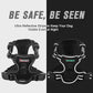BARKBAY No Pull Dog Harness Front Clip Heavy Duty Reflective Easy Control Handle for Large Dog Walking(Black,S)