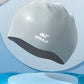 WHALE Extra Large Swim Cap for Women Men, Durable Silicone Swimming Hat with Ear Protection, Unisex Adults Bath Swimming Caps for Long Thick Curly Hair & Dreadlocks Braids Weaves Afro Hair