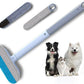 Multifunctional Pet Hair Remover/Window Screen Cleaner for Laundry Reusable Washable Lint Brush for Furniture Hair Complete 4 in 1 14.9Inch Cat Hair Remover Effective on Carpets Car Seats Bedding