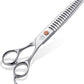 Dog Grooming Scissors: 7 inch Pet Chunker Shears Made Of Japanese 440c Advanced Stainless Steel Professional Grooming Scissors for Dogs Cats and Other Pets