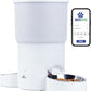 Automatic Cat Feeder for 2 Cats – Dual Food Dispenser with App Control, 5L Capacity (20 Cups), Smart Cat Food Dispenser for Multi Cats, Dual Pet Feeder with Stainless Steel Bowls and WiFi