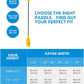 OCEANBROAD Kayak Paddle 86in/218cm, 90.5in/230cm, 95in/241cm Alloy Shaft Kayaking Boating Canoeing Oar with Paddle Leash