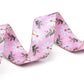 Mercano Adjustable Dog Collar - Special Design Patterns, Soft Nylon Comfortable Durable Pet Collar for Small Medium Large Dogs (M, Pink White Flower)