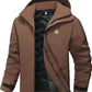 Men's Warm Winter Coats Waterproof Ski Jacket Windproof Snow Coat Mountain Windbreaker Hooded Raincoat