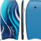 Goplus 41''/37''/33'' Lightweight Body Board for Beach, Surf Board with EPS Core, XPE Deck, HDPE Slick Bottom, Wrist Leash, Bodyboard for Kids Adults Surfing
