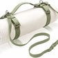 4’9” x 6’3” White Lightweight Water-Resistant Canvas Mat – Picnic, Outdoor, Beach, Park, Camping, Toy Mat