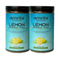 Amrita Naturals Refreshing Lemon Instant Herbal Tea – 1.10 lb (500g) | Pack of 2 | Natural & Caffeine-Free | Quick & Flavorful Lemon Beverage | Great for Hot or Iced Tea Anytime