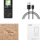 AGPTEK A02S 16GB MP3 Player, 70 Hours Playback Lossless Sound Music Player, Supports up to 128GB, Black