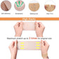Self Adhesive Tape Wrap 15Rolls,Non-Woven Self Adherent Vet Wrap Tape,5CM x 5Yard | Cohesive Bandage Tape for Wrist & Ankle,Elastic Grip Cover (Skincolor-15Rolls)