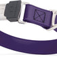 Dogline Biothane Waterproof Dog Collar with Herm Sprenger Stainless Steel Quick Release Buckle – Heavy Duty Tactical Durable Collar for Dogs – Comfortable and Safe Pet Collar, W 1" L 15-25", Purple