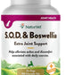 NaturVet S.O.D. & Boswellia Extra Joint Support Dog Supplement – Dog Hip Supplement – Helps Alleviate Aches, Pain – for Dog Flexibility, Healthy Joint Function – 150 Ct. Chewable Tablets