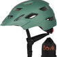 Kids Bike Helmet,Bavilk Kids Boys Girls Bike Helmets with LED Light Detachable Visor Children Youth Teen Multi-Sport for Skating Cycling Scooter Skateboard Adjustable & Lightweight 19.7"-22.4"