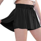 EXARUS Girls Butterfly Shorts Flowy Dance Skirt Cheer Skorts Athletic Tween Clothes Teen Preppy Outfits Flutter Kids