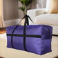 Extra Large Storage Duffle Bag with Zippers and Handles, Big Foldable Duffle Bag for Travel