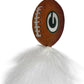 NFL Green Bay Packers Cat Tunnel Tube Toy with Plush Football Catnip and Feathers Collapsible Tunnel for Cats to Play, Peek and Hide, Sporty & Fun Cat Tunnel Toy with Team Logo All-Over Design!