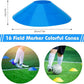 Soccer Speed Agility Training Set - 20FT Agility Ladder 12/16 Sports Cones and Soccer Kick Trainer Football Training Equipment Footwork Drills for Youth and Adults