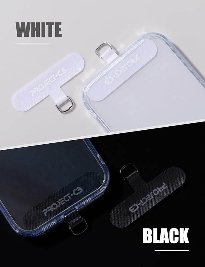 project-cb Phone Wrist Strap×1,Phone Tether Tab×2,Phone Wristlet,Phone Lanyard Wrist Strap,Key Holder,Keychain,Key Ring×2(Blue)